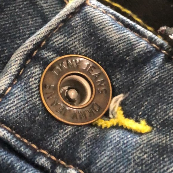 COMFORT STRETCH WAIST BLEEKER SHAPING SKINNY DKNY JEANS 8/29x29 😊 - Picture 12 of 12